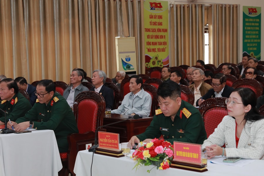 Phát huy phẩm chất “Bộ đội Cụ Hồ” trong hội viên Ban liên lạc truyền thống các đơn vị quân đội