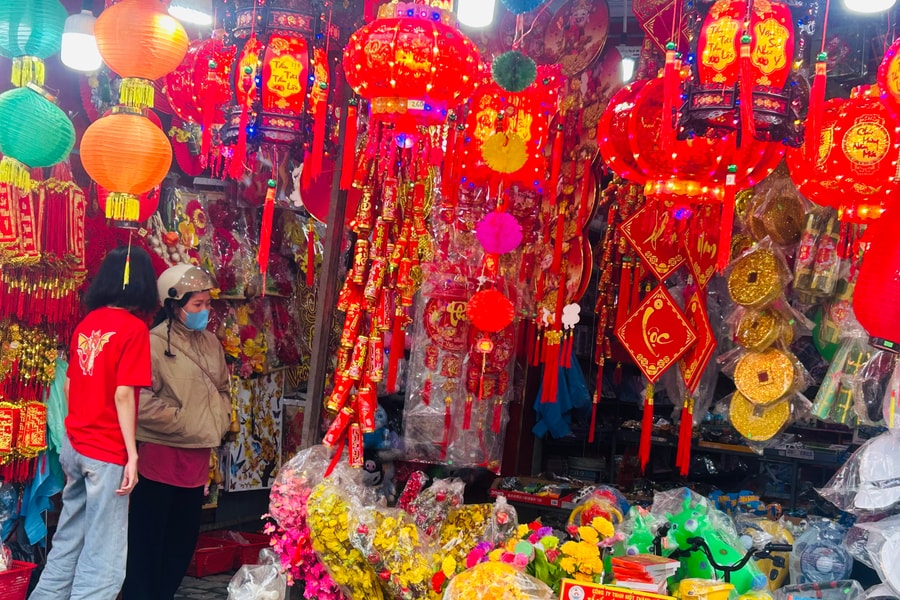Đồ trang trí thu hút người mua
