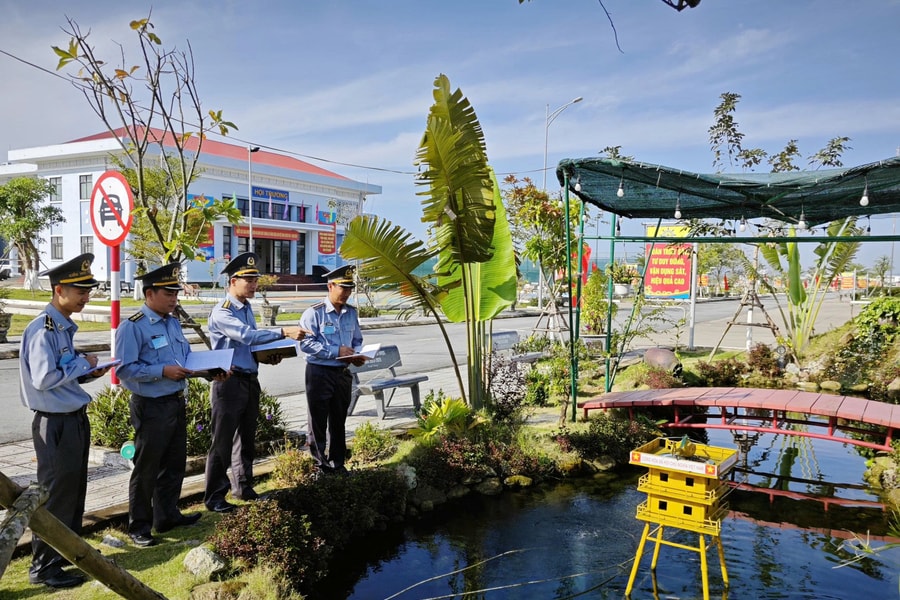 Chi đội Kiểm ngư số 3 xây dựng doanh trại chính quy, xanh, sạch, đẹp