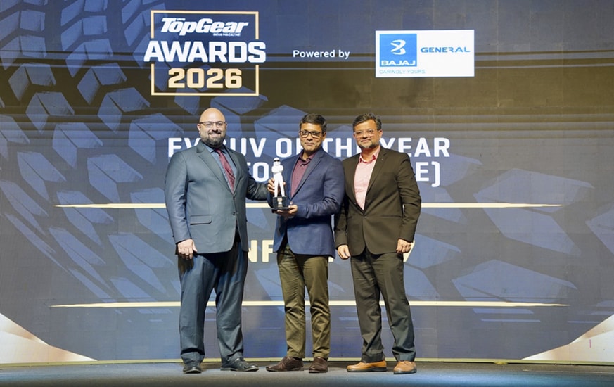 VinFast VF 7 thắng giải SUV điện của năm tại sự kiện BBC TopGear India Awards 2026