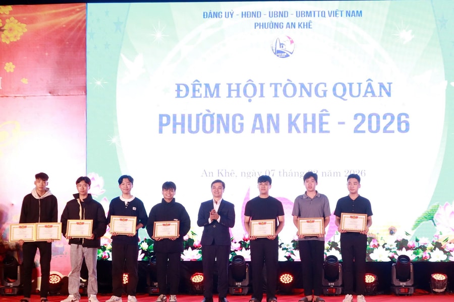 5 cặp anh em ruột phường An Khê viết đơn tình nguyện nhập ngũ