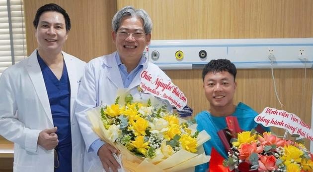 Nguyễn Thái Sơn phẫu thuật thành công chấn thương dây chằng, hẹn ngày trở lại năm 2026