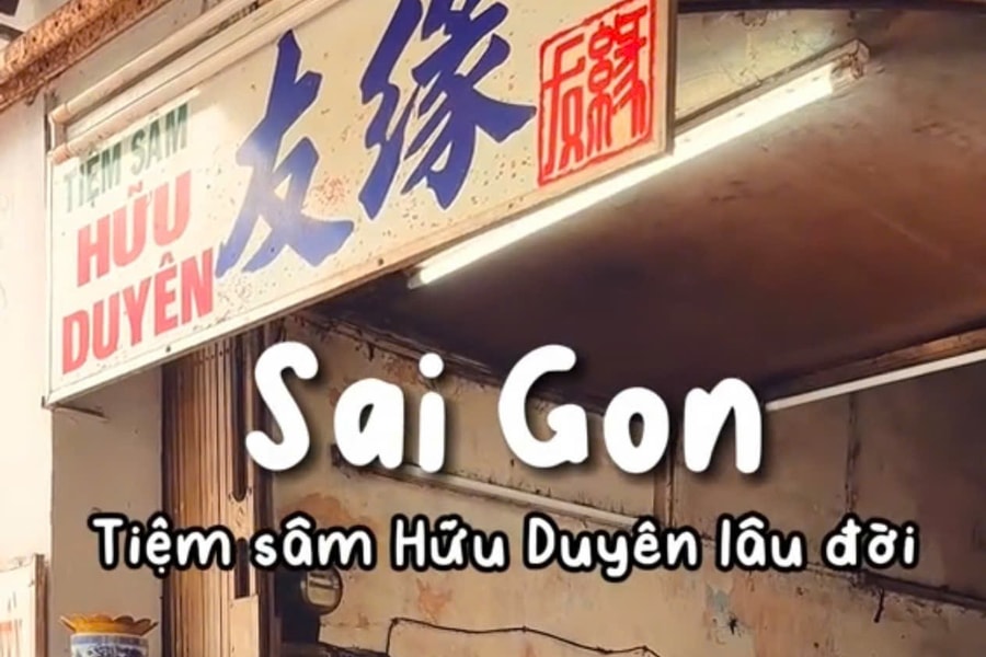 TP.HCM: Tiệm nước sâm hơn 50 năm ở Chợ Lớn bỗng thành tọa độ chụp ảnh Tết cực hot