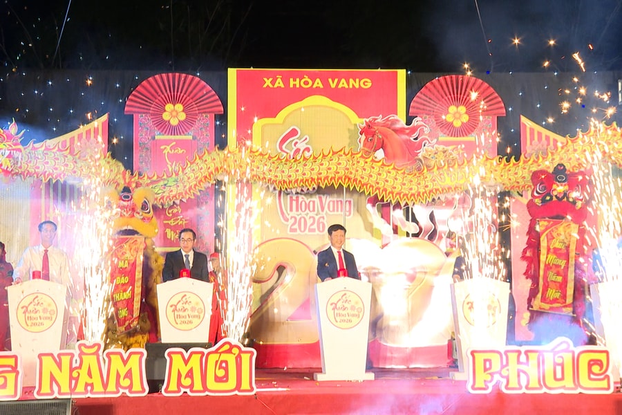 Khai mạc chương trình “Sắc xuân Hòa Vang năm 2026”