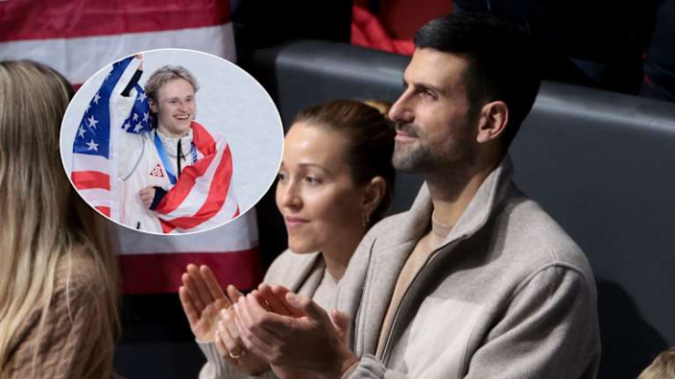 Djokovic ôm đầu thảng thốt trước cú nhảy bị cấm 50 năm tại Olympic 2026