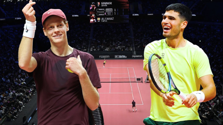 Jannik Sinner soán ngôi Carlos Alcaraz trên bảng xếp hạng tennis chuẩn xác nhất thế giới