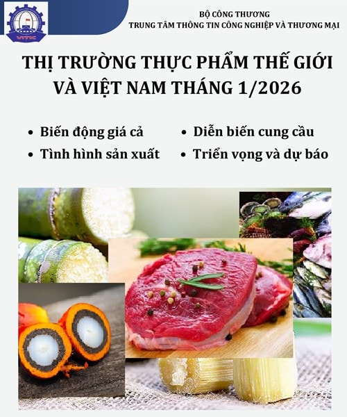 Thị trường thực phẩm tháng 1/2026: Giá lợn hơi lập đỉnh, xuất khẩu thủy sản hướng tới 11,5 tỷ USD
