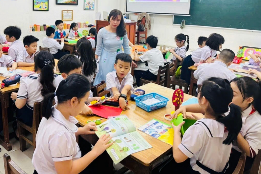 Dạy học mỹ thuật cho học sinh tiểu học trước thách thức công nghệ AI