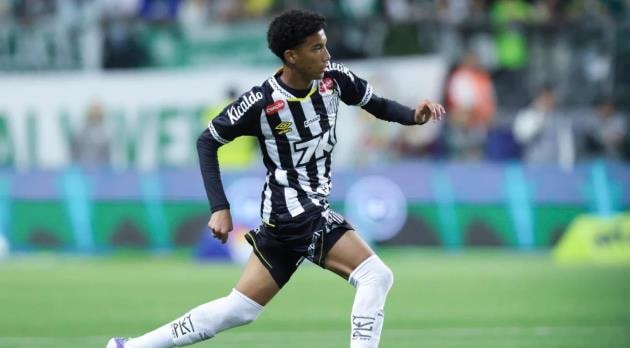 Robinho Jr: Thần đồng 18 tuổi của Santos khiến MU, Chelsea và Liverpool đại chiến với giá 87 triệu bảng