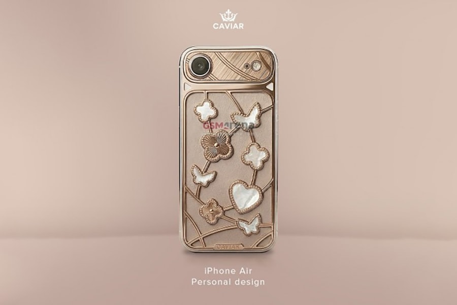 Caviar trình làng iPhone Air độc bản: Khảm vàng 24k và xà cừ, giá hơn 290 triệu đồng