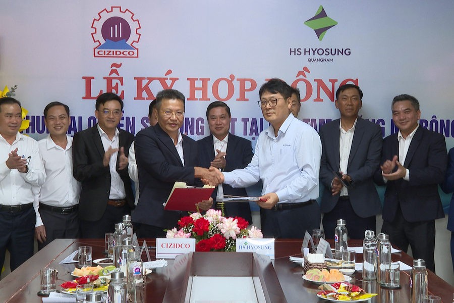 Hyosung mở rộng dự án Nhà máy sản xuất vải mành tại KCN Tam Thăng mở rộng