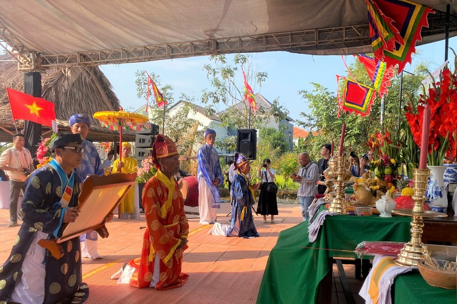 Khai mạc lễ hội Cầu Bông làng rau Trà Quế năm Bính Ngọ 2026