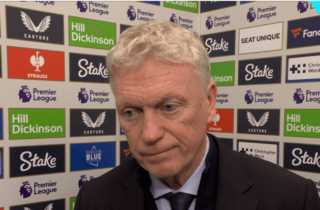 HLV David Moyes ca ngợi thủ thành Senne Lammens sau trận thua của Everton trước Man Utd