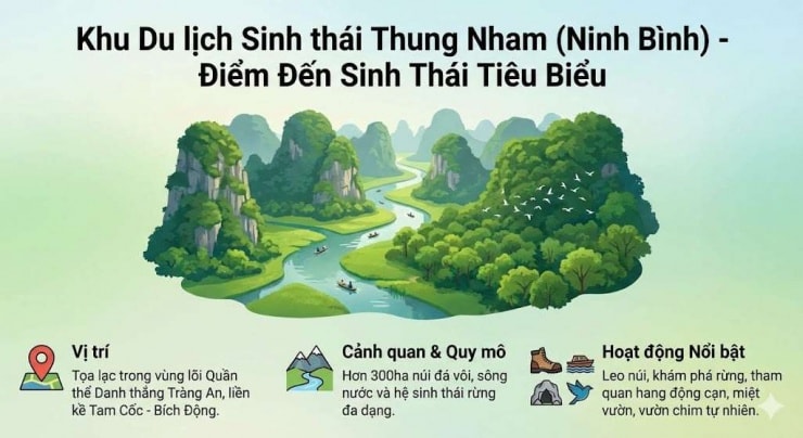 Thung Nham: Khám phá vườn chim tự nhiên lớn nhất miền Bắc tại Ninh Bình