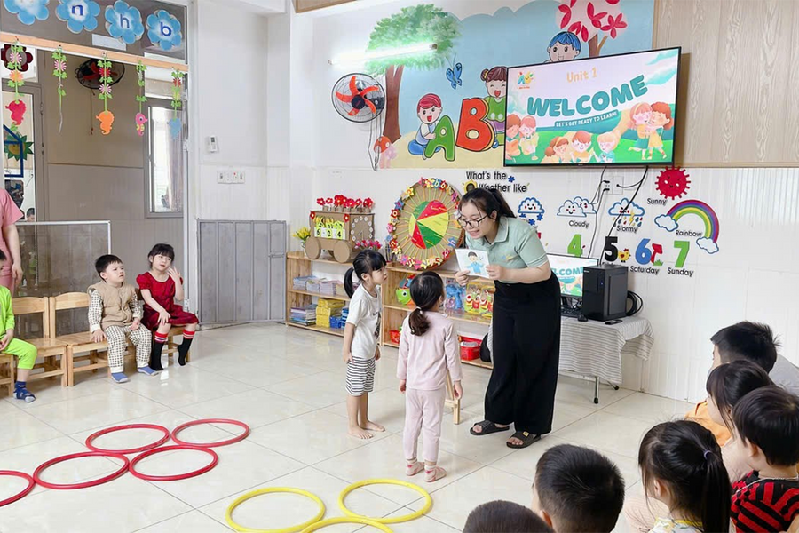 Đổi mới dạy học mầm non bằng ứng dụng công nghệ