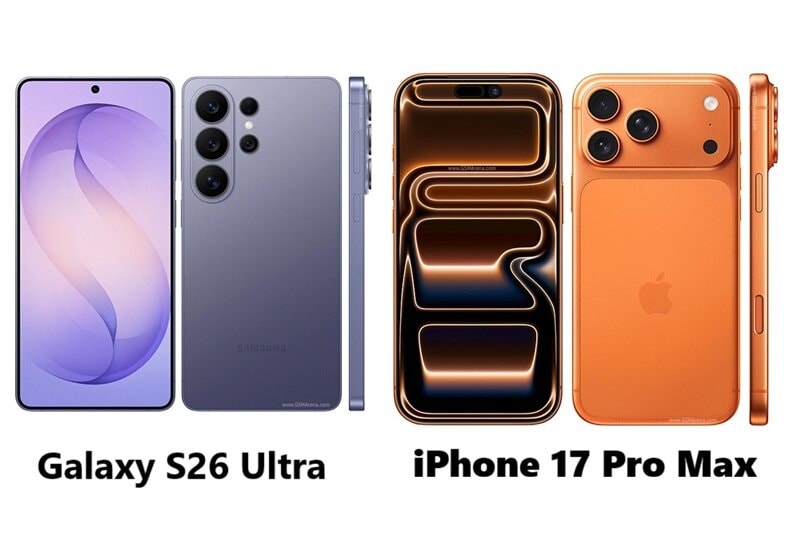 Galaxy S26 Ultra đối đầu iPhone 17 Pro Max: Flagship nào dẫn đầu cuộc đua công nghệ?