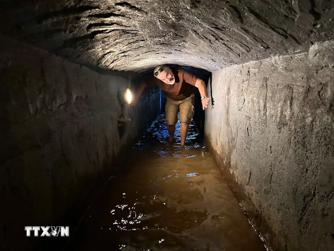 Ky Anh tunnels in Da Nang attract international visitors for exploration