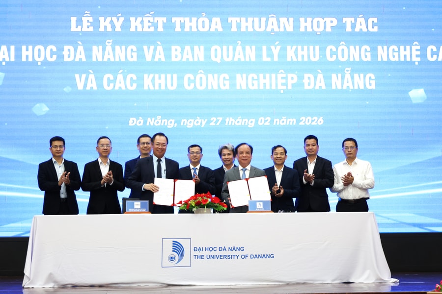 Đại học Đà Nẵng ký kết hợp tác với Ban Quản lý Khu Công nghệ cao và các khu công nghiệp Đà Nẵng