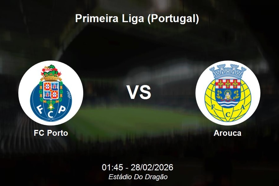 Nhận định FC Porto vs Arouca - Primeira Liga