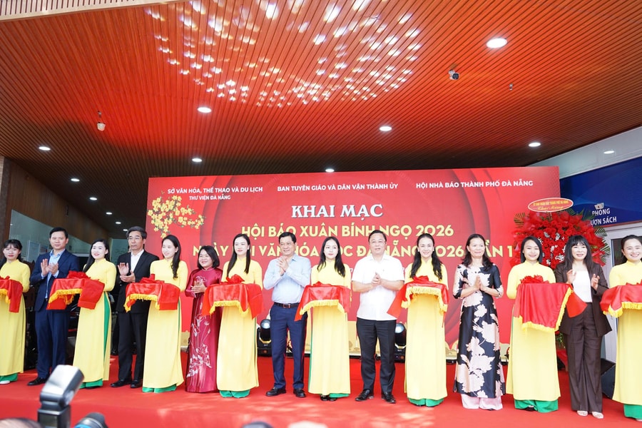 Khai mạc hội Báo Xuân Bính Ngọ và ngày hội Văn hóa đọc Đà Nẵng năm 2026