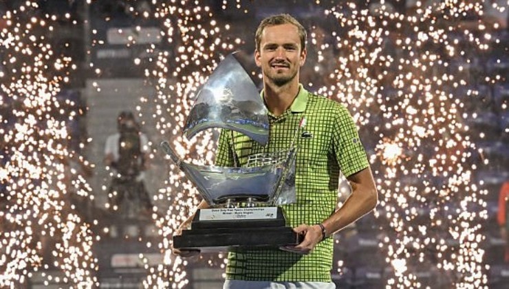 Daniil Medvedev vô địch Dubai Championships 2026 sau khi đối thủ rút lui bất ngờ