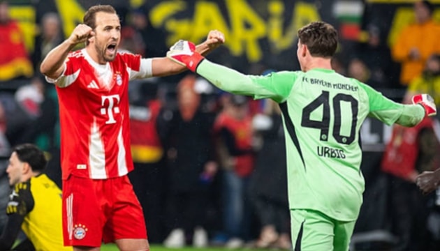 Harry Kane lập cú đúp, Bayern Munich hạ gục Dortmund 3-2 trong trận Der Klassiker kịch tính