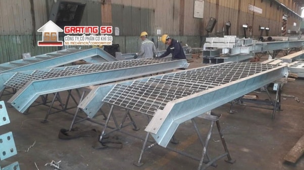 Grating SG - Đơn vị gia công tấm sàn grating theo yêu cầu uy tín