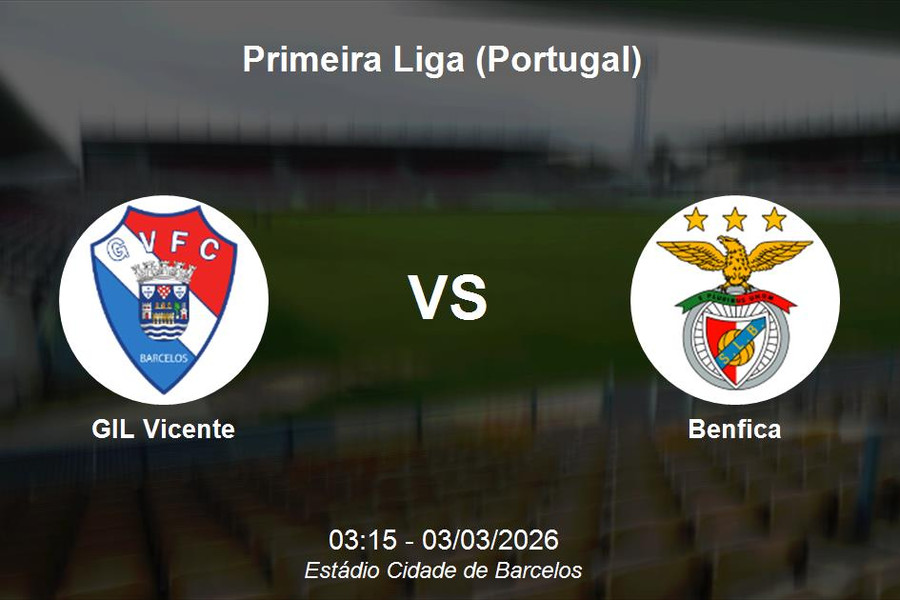 Nhận định GIL Vicente vs Benfica - Primeira Liga: Thử thách cho chuỗi bất bại của gã khổng lồ