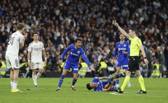 Real Madrid thua sốc Getafe 0-1: Nỗi đau Bernabeu và thẻ đỏ cay đắng của Mastantuono