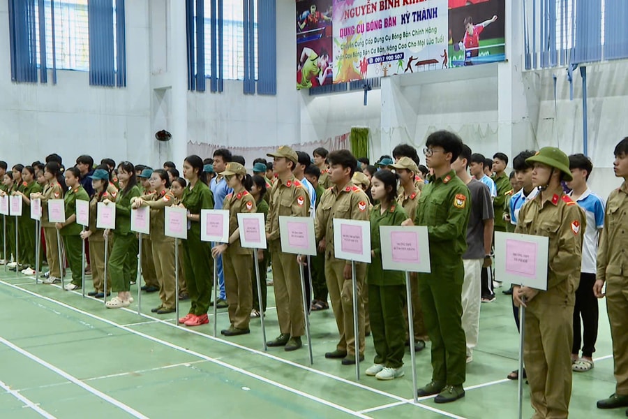 24 học sinh Đà Nẵng tranh tài ở Hội thao Giáo dục quốc phòng và an ninh toàn quốc lần thứ IV