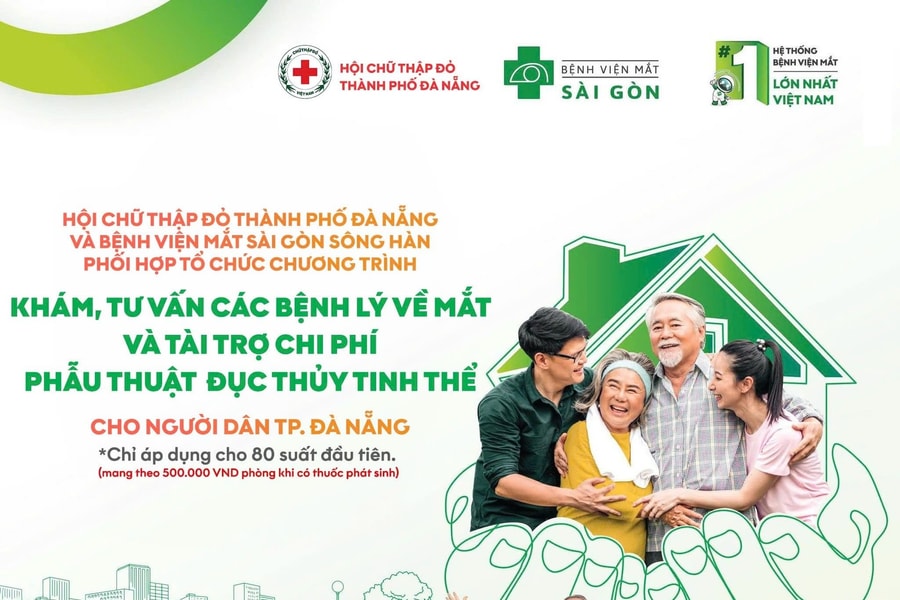 Tài trợ chi phí phẫu thuật đục thủy tinh thể cho người dân
