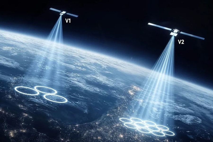 Starlink V2: SpaceX hiện thực hóa tham vọng phủ sóng Internet 5G từ không gian