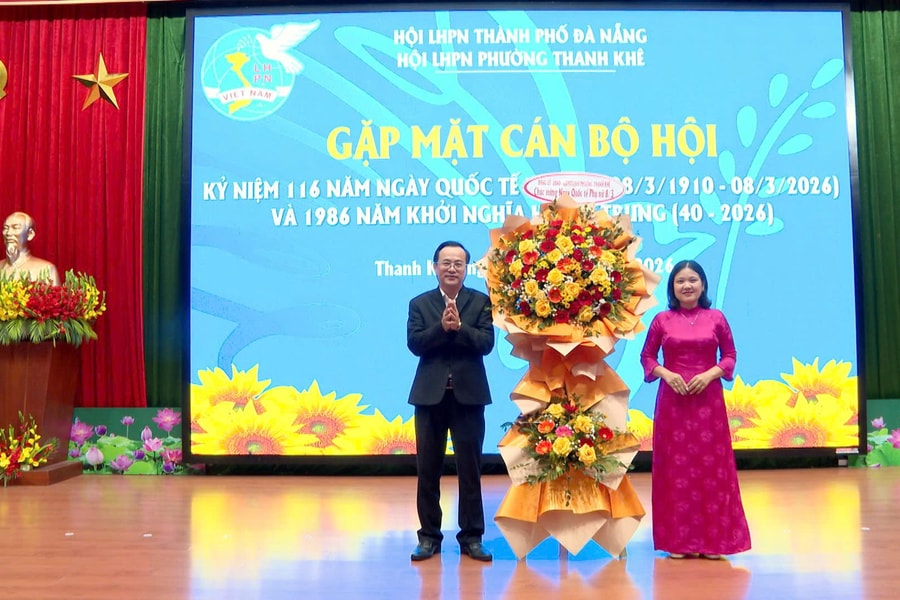 Hội Liên hiệp Phụ nữ phường Thanh Khê kỷ niệm 116 năm ngày Quốc tế phụ nữ 8/3