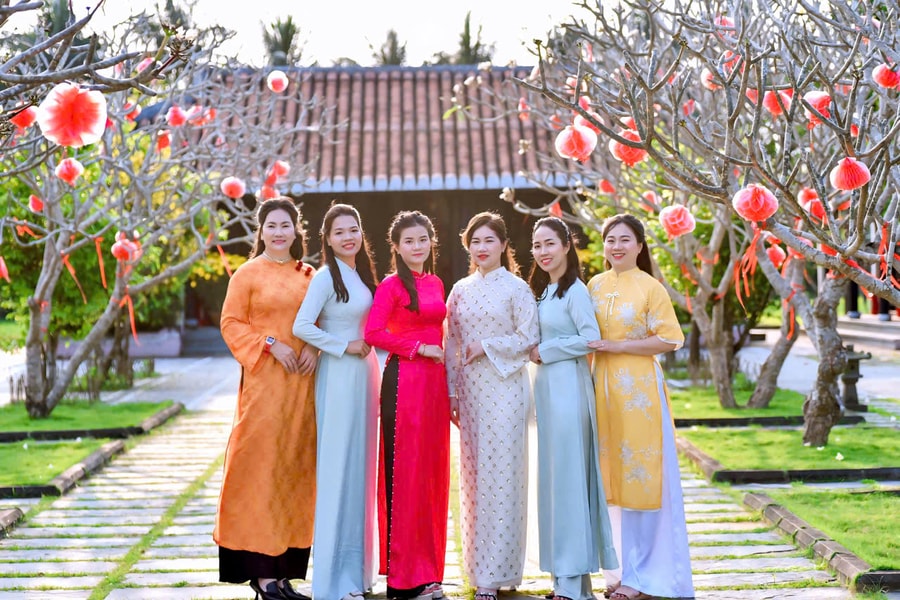Phụ nữ Đà Nẵng sôi nổi dự thi hưởng ứng “Tuần lễ áo dài”