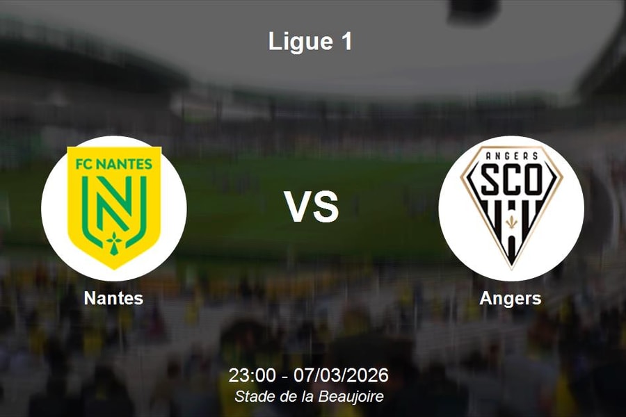 Nhận định Nantes vs Angers - Ligue 1: Chủ nhà Nantes đứng trước thử thách cực đại