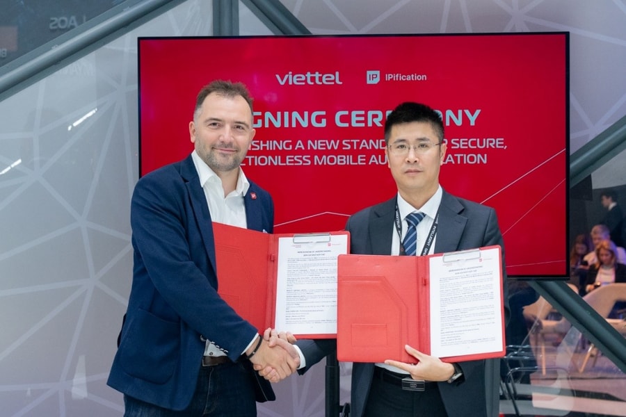 Viettel Telecom hợp tác thúc đẩy xác thực di động an toàn thế hệ mới