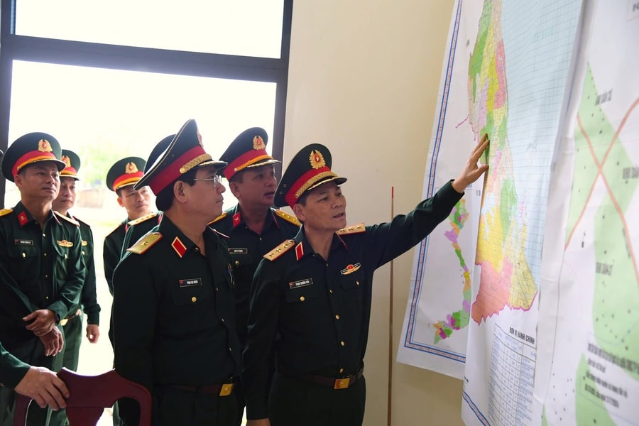 Bộ Tổng Tham mưu kiểm tra công tác quy hoạch thành lập Trường Thiếu sinh quân khu vực miền Trung