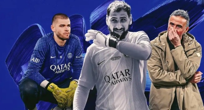 PSG trả giá đắt vì đẩy đi Donnarumma: Sai lầm lịch sử và sự sụp đổ nơi khung gỗ