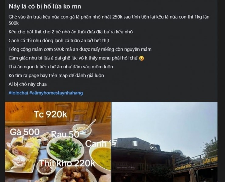 Lô Lô Chải: Đình chỉ homestay bị tố 'chặt chém' khách du lịch tại chân núi Rồng