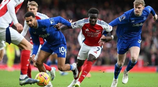 Arsenal đối đầu Everton: Mục tiêu 3 điểm để củng cố ngôi đầu Premier League