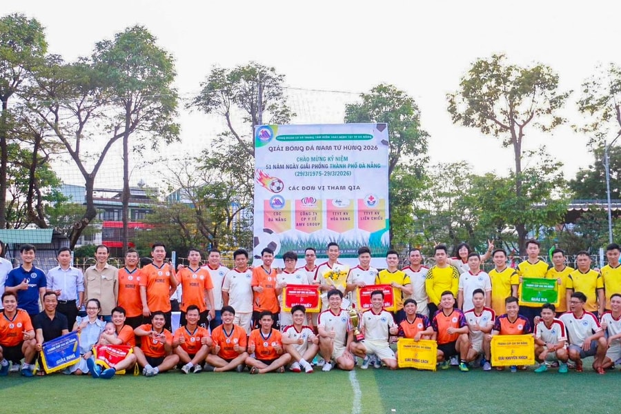 CDC Đà Nẵng tổ chức giải bóng đá nam tứ hùng 2026