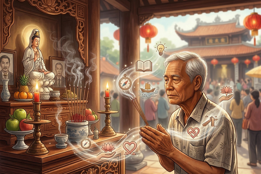 Tỷ phú xin gì?