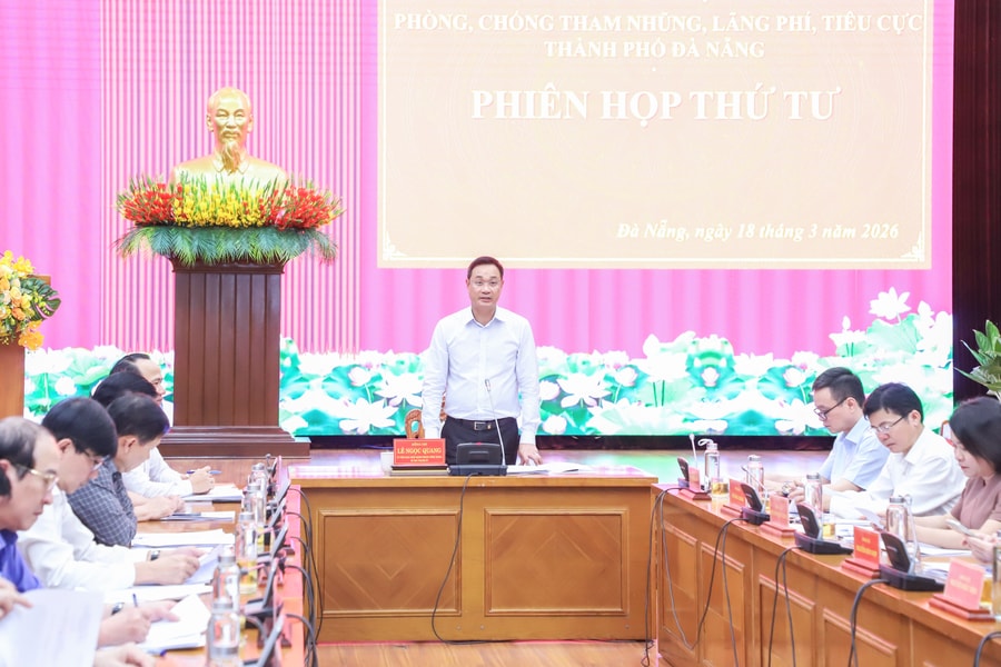 Ban Chỉ đạo phòng, chống tham nhũng, lãng phí, tiêu cực thành phố Đà Nẵng tổ chức phiên họp lần thứ 4