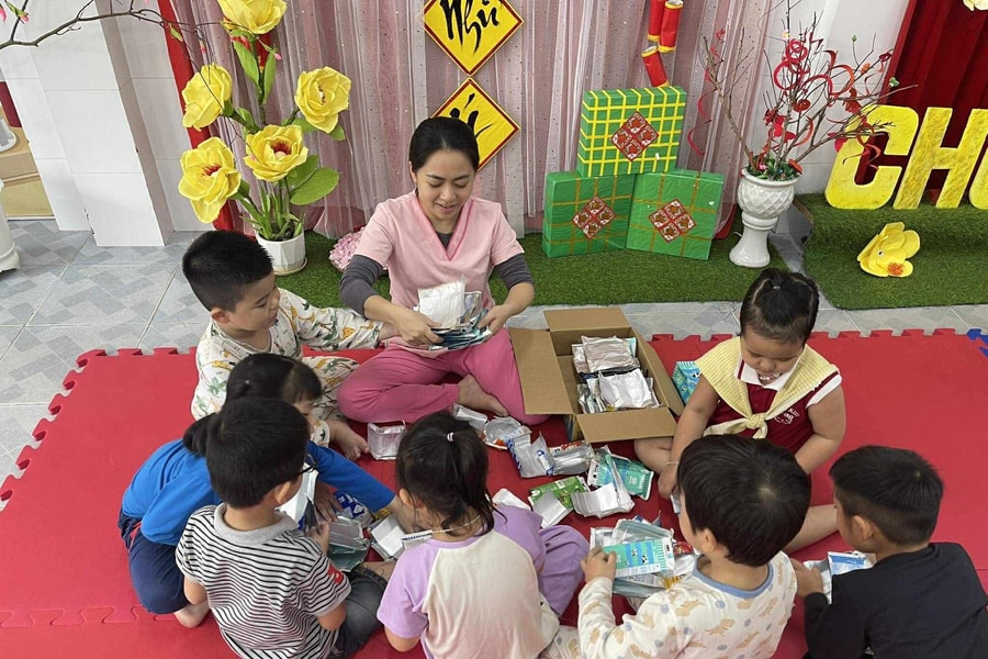“Phong trào xanh” ở trường học và cộng đồng