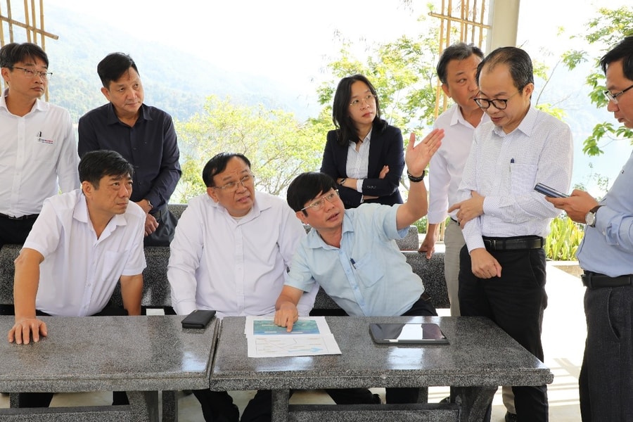 EVNGENCO2 làm việc với Công ty Cổ phần Thủy điện A Vương về tiến độ các dự án đầu tư
