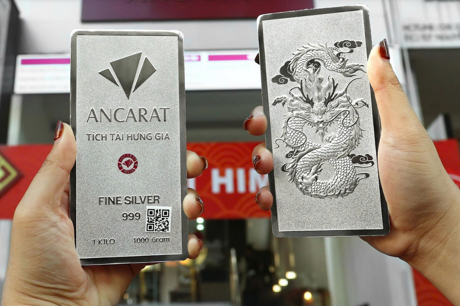 Giá bạc hôm nay 22/3: Giảm về mốc 69,63 USD/ounce khi lợi suất trái phiếu tăng cao