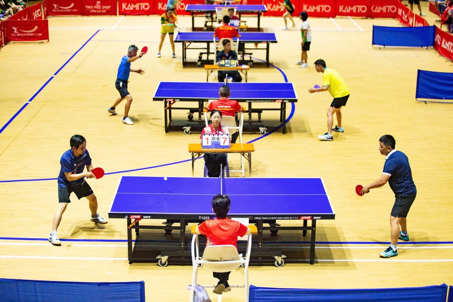 Sức bật của phong trào bóng bàn