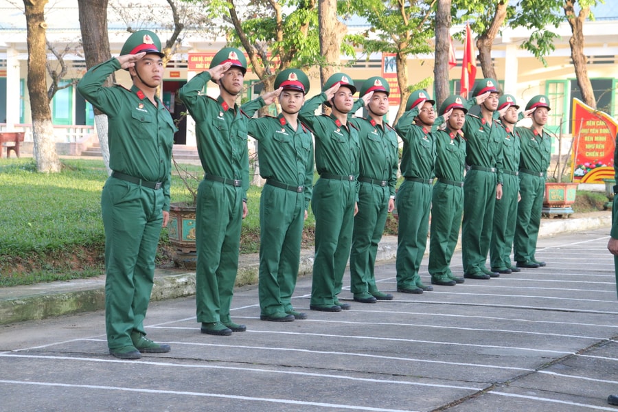Những ngày đầu rèn luyện của tân binh Trung đoàn 971