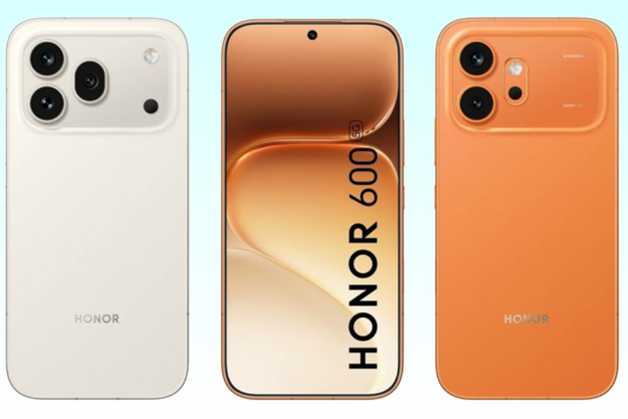 Cận cảnh thiết kế HONOR 600 Series: Ngoại hình giống iPhone 17 Pro cùng pin silicon 9,000mAh