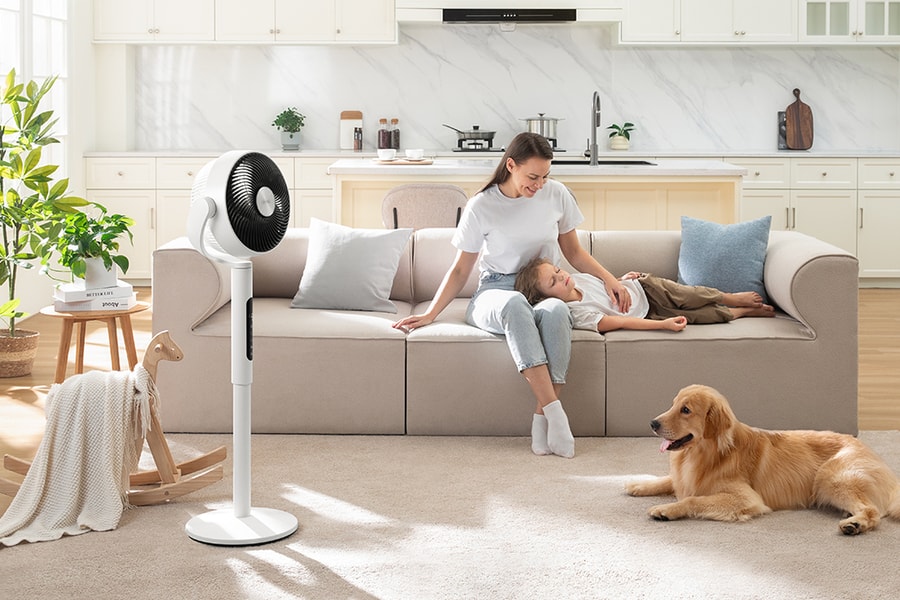 Quạt tuần hoàn Levoit 22.9 cm ra mắt: Công nghệ Tri-Cyclonic đẩy gió xa 30m, giá 3.99 triệu đồng